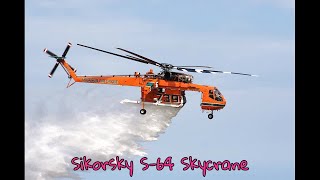 Sikorsky S64 Skycrane Helicopter [upl. by Polky843]