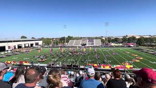 Bentonville West Midnight Regiment quotReflectionsquot  Bentonville Marching Invitational  Prelims [upl. by Adnohryt]