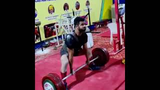 Highest Record Deadlift in India  360 kg deadlift  Indian Powerlifting Championship 202223 [upl. by Lukin]