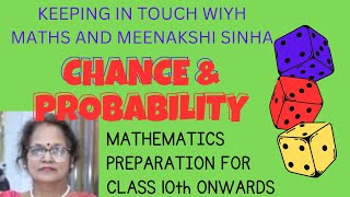 PROBABILITY CLASS 10th ONWARDS CBSE ICSE UPBOARD STUDENTS JUST BEGINNING [upl. by Hedley107]