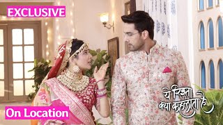 Yeh Rishta Kya Kehlata Hai  On Location  Abhira Aur Armaan Me Pyaari Si Nok Jhok FUNNY Scene [upl. by Calica]