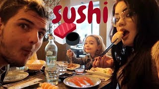 MANGIAMO SUSHI AL RISTORANTE CON VOI  chiara paradisi [upl. by Volney]