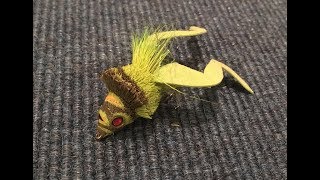 Dahlberg Diver  Frog Popper  Pike Fly Predator Streamer [upl. by Beisel]