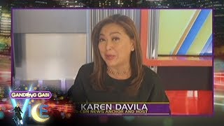 GGV Karen Davila gives message to KaladKaren Davila [upl. by Ephraim701]