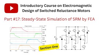 Steadystate simulation of the switched reluctance motor by FEA Part 17 [upl. by Bryanty]