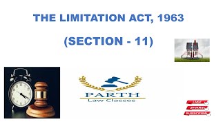 THE LIMITATION ACT 1963 SECTION  11 [upl. by Percy]