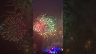 Welcome Fireworks Finale Pride Nite at Disneyland Park 2023 [upl. by Bonis]