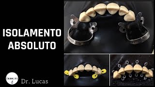 ISOLAMENTO ABSOLUTO EM ENDODONTIA E SUAS MODIFICAÇÕES [upl. by Posner]