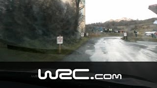 Onboard Mads Ostberg SS09 Rallye Monte Carlo 2014 [upl. by Gnauq]