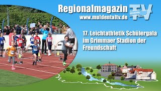 17 Leichtathletik Schülergala im Grimmaer Stadion der Freundschaft [upl. by Naxor]