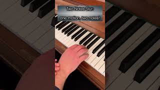 Play a two notes slur correctly [upl. by Ardnuyek502]