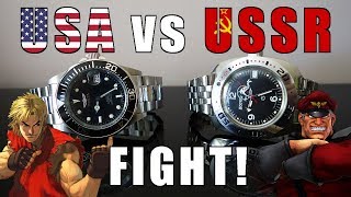 Budget Automatic Diver Duel Invicta Pro Diver 8926 vs Vostok Amphibia Scuba Dude  Perth WAtch 125 [upl. by Notfilc378]