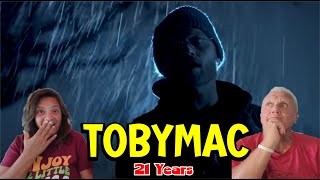 Music Reaction  First time Reaction TobyMac  21 Years [upl. by Basil]