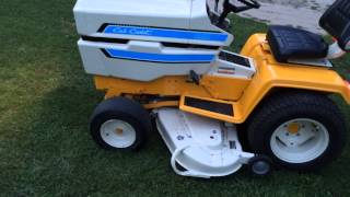 restored 1976 cub cadet 1250 [upl. by Seira]