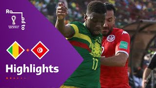 Mali v Tunisia  FIFA World Cup Qatar 2022 Qualifier  Match Highlights [upl. by Iretak]