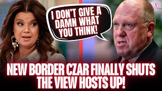 Trumps New Border Czar Just BRUTALLY Took Down The View Hosts [upl. by Eolande]