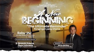 LIVE  FESTIVAL OF FAITH JAKARTA CONFERENCE WILAYAH 10  A NEW BEGINNING  Day 3 [upl. by Ayekahs798]