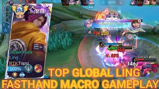 THE TOP GLOBAL LING WINRATE 76 FAST HAND GUIDE FOR EVERYONE  MOBILE LEGENDS [upl. by Yensehc113]