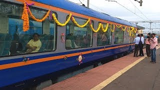 New Vistadome Coach attached to Dadar Madgaon Jan Shatabdi Express  Indian Railways [upl. by Arbmahs]