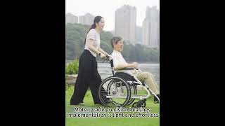 Nihhcune manual wheelchair😁wheelchairlifestyle wheelchair discounted [upl. by Hallette]