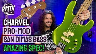 Charvel ProMod San Dimas PJ IV Bass  A Super Versatile Bass That Sounds As Good As It Looks [upl. by Andaira]