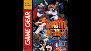 Gunstar Heroes Sega Game Gear  Full Playthrough [upl. by Tekcirk729]