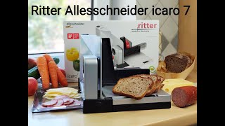 Ritter Allesschneider Icaro 7 Testbericht [upl. by Miarfe]