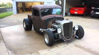 1936 Chevy Truck Hot Rod  Rat Rod 2 [upl. by Yennek327]