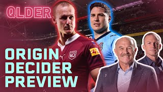 Maroons Legends’ ORIGIN DECIDER eve Preview QLDER  Ep17  NRL on Nine [upl. by Boelter918]