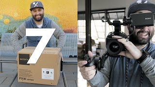 Sony FS7 Unboxing Setup and Footage [upl. by Norb]