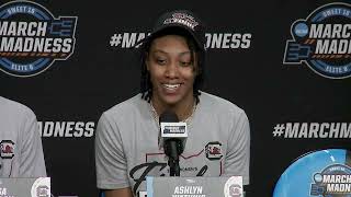 South Carolina Elite 8 Postgame Press Conference  2024 NCAA Tournament [upl. by Lirbij353]