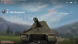 WoT Blitz E100 ratings and KV 5 casual [upl. by Bud]