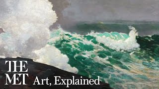 How Winslow Homer evokes the power of nature with just a few elements  Art Explained [upl. by Karilynn]