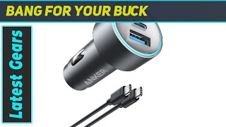 Anker 535 Car Charger Review Fast Charging On the Go [upl. by Assiled]