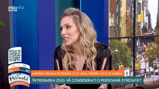 Andreea Ibacka testul relației cu Cabral [upl. by Nnyw]