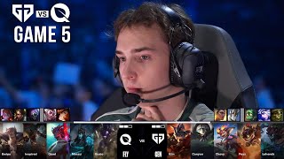 GenG vs ⁠FlyQuest Game 5  World Championship 2024 Quarterfinals  GEN vs FLY G5 [upl. by Odel]