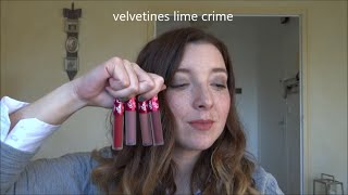 avis et swatches velvetine lime crime [upl. by Aidnic581]