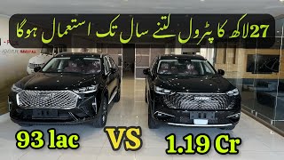 27 lac ka Pertrol kitne sal use hoga  Haval H6 hybrid vs petrol comparison [upl. by Lewert]