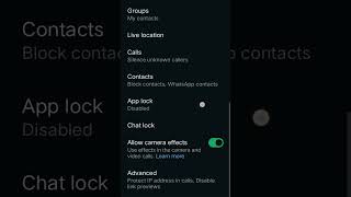 WhatsApp Finger lock setting fingerlock watsapp [upl. by Akimik]