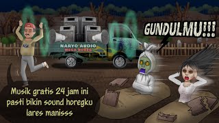 Hantu vs Sound Horeg  kampung setan auto budheg HORORKOMEDI  Kartun Lucu Animasi Horor [upl. by Mahon]