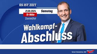 Live vom Wahlkampabschluss in Steinhöfel [upl. by Calloway]