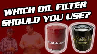 Differences Between Mahindra Roxor Oil Filters [upl. by Dlonra226]