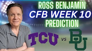 TCU vs Baylor Predictions Picks and Best Bets  College Football Picks Week 10 [upl. by Biegel]