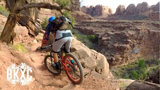 Mountain Biking Captain Ahab in Moab Utah [upl. by Natie200]