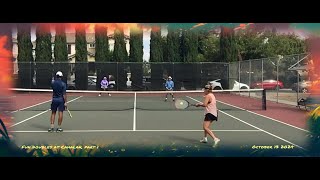 Fun Doubles at Cahalan Park part 1 October 13 2024 [upl. by Oile926]