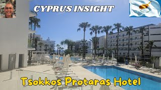 Tsokkos Protaras Hotel Protaras Cyprus  Full Tour Including Room [upl. by Ramburt]