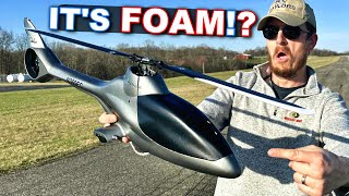 FOAM 3D Stunt Helicopter For Beginners  New Blade Eclipse 360 [upl. by Ayala]