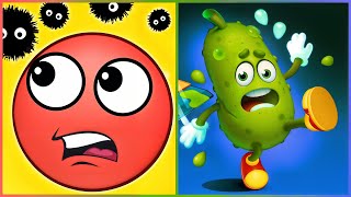 Hide Ball Brain Teaser Games VS Wacky Run  All Levels SpeedRun Ep 1 [upl. by Oppen522]