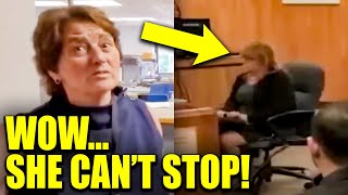 Republican Clerk Gets BUSTED Lying To Police amp Court On Camera [upl. by Naliorf798]