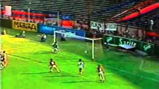 Nestor Pipo Gorosito  San Lorenzo vs Velez Sarsfield1989 [upl. by Annawat]